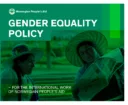 NPA GENDER POLICY 2018