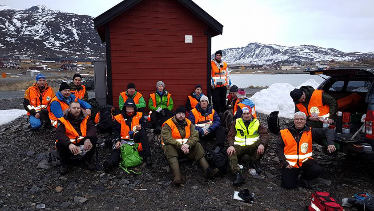 Det er lenge mellom aksjonene på Sørøya, og trening er derfor en viktig del aktiviteten for mannskapene i Hasvik.