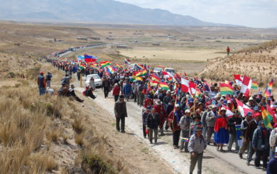 Sivilsamfunnet mobiliserer i Bolivia