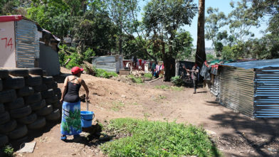 eNkanini settlement. Sør-Afrika