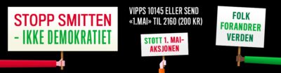 1 mai banner undersider ikon