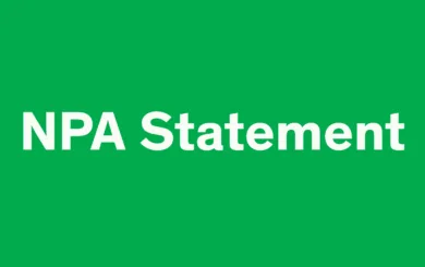 NPA Statement