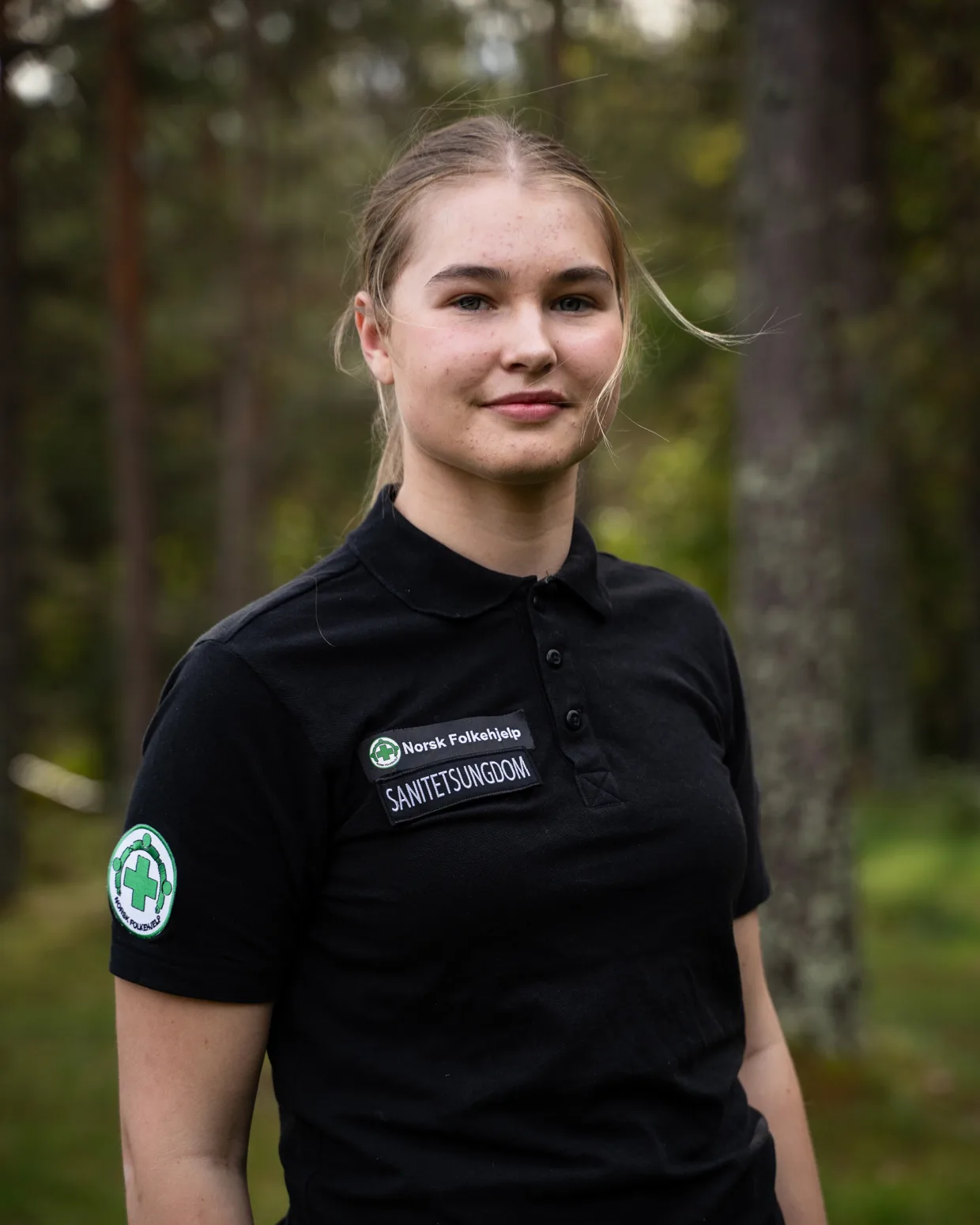 Beate Liberg har store ambisjoner for at Sanitetsungdom skal vokse de neste fire årene. – Det beste med Norsk Folkehjelp er alt vi lærer, og det å kunne bruke det i praksis, sier hun.