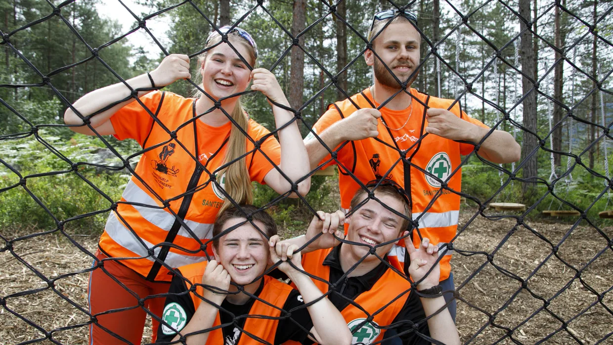 Sommercampen er et av årets store høydepunkt for Sanitetsungdom. I fjor dro Beate Liberg, Herman Ekseth, Jonathan Kolle Busk og Mathias Emil Lundbye fra Rena til Sirdal for å være med på ei uke som inneholder både mye fag og moro.
