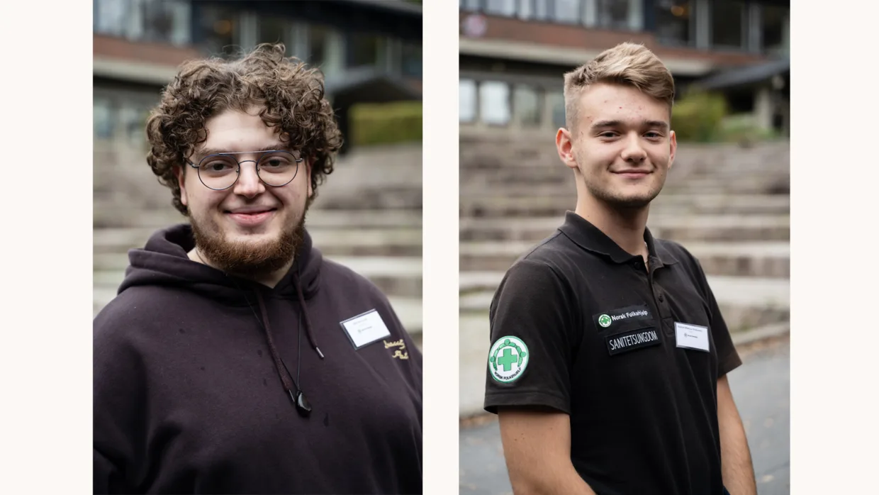 Bilal Benmalek og Damian Wulkiewicz