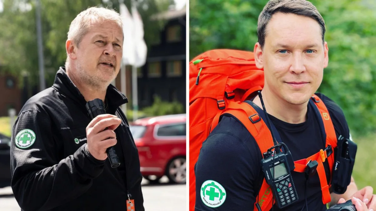Øyvind Arntzen og André Vevang i Norsk Folkehjelp Bergen ble overrasket over responsen på kunstauksjonen