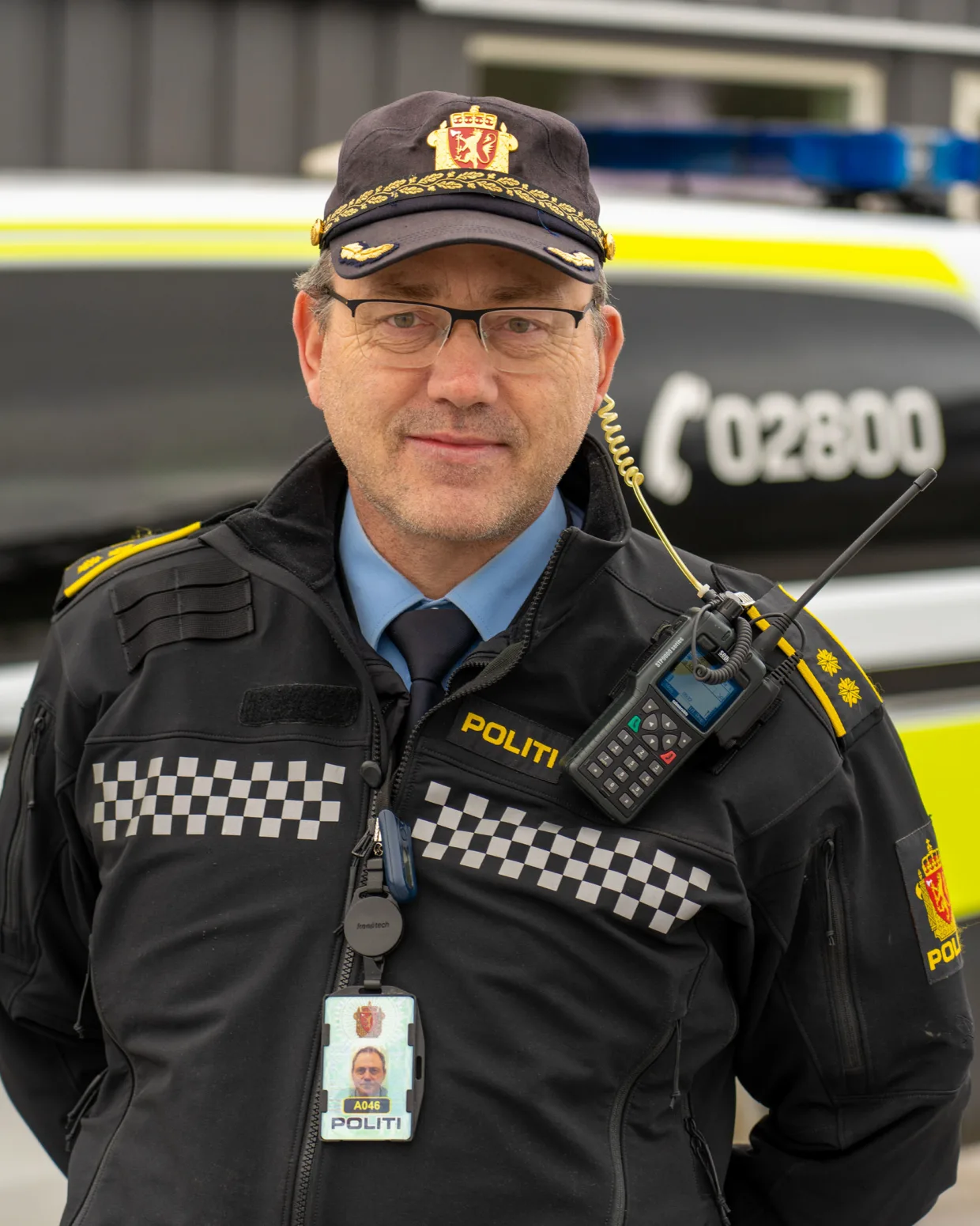 Vi er veldig heldige som har en så aktiv avdeling som her i Åmli, sier overbetjent Odd Arvid Bjørnbakk.