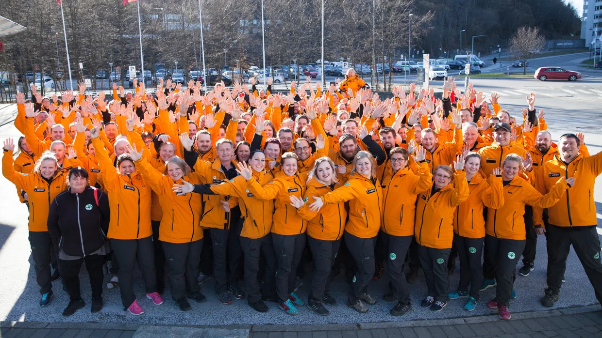 God stemning når 260 folkehjelpere samles for ei helg med faglig påfyll.