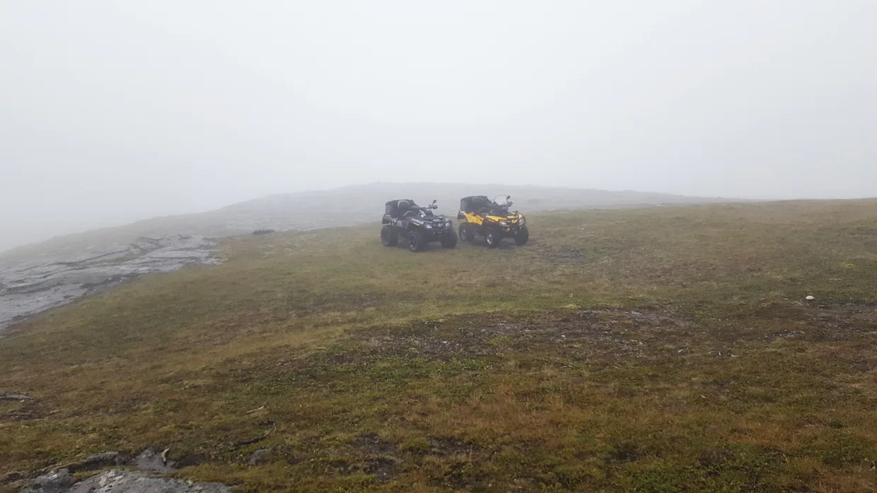 Tåka på Sørøya gjorde letearbeidet vanskelig i løpet av de døgnene leteaksjonen pågikk.