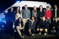Bakerst fra venstre: Hedda Finsland, Stella Lilletvedt, Andre Holmberg, Lisa Langholen, Fredrik Skinner, Wahab Safi, William Borchgrevink. Foran fra venstre: Naomika Chawat, Shaima Abdelletif, Damian Wulkiewicz, Hazar Uymaz
