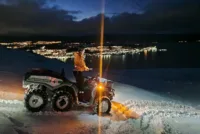 Norsk Folkehjelp Tromsø rykket ut da to turister trengte hjelp ned fra fjellet i oktober i fjor. Slik oppdrag har det blitt mange flere av de siste årene.