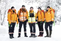 De frivillige i Norsk Folkehjelp Modum har mange års erfaring fra redningstjenesten, selv om laget er nytt.