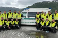 Det første kullet med avanserte førstehjelpere som ble utdannet i Tromsø.