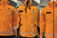 Redningstjenestelogo pa uniform