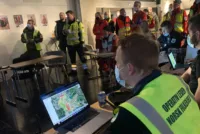 Norsk Folkehjelp bemannet innsatsleders KO døgnet rundt så lenge redningsaksjonen varte.