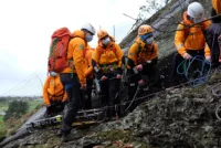 Å jobbe i bratt terreng er knyttet til risiko. Sentralt Sanitetsutvalg ønsker å øke fokuset på sikkerhet i arbeidet vårt.