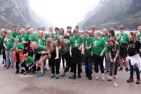 38 ungdommer fra ni lokallag var samlet til årets sommercamp i Lysebotn.