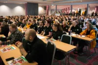 Deltakere fikk blant annet høre hvordan avdelingslederen ved HRS i Sør-Norge tror fremtiden for redningstjenesten ser ut.