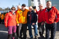 Sarah Anderson, Paul Burke, Rolf Andre Lunde Varsi fra Norsk Folkehjelp Nordreisa, Andy Caple, Phil Kirby og Nick Owen.