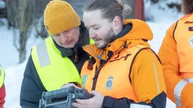 Leder for Norsk Folkehjelp Stjørdal, Jørgen Einarsve Aunet forteller om lokallaget som ble reetablert i 2018 og nå er et aktivt og komerent søk- og redningslag.