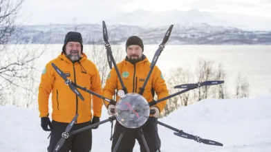 De frivillige i Norsk Folkehjelp Midt-Troms er pionerer når det kommer til bruk av droner i redningstjenesten