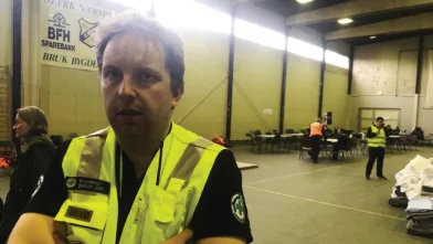 Peter Harholt var operativ leder under aksjonen. – Det var et fantastisk samarbeid som var over all forventning, forteller han om innsatsen som ble lagt ned i forbindelse med evakueringen.