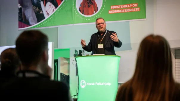 – Hver enkelt av dere frivillige er den viktigste ressursen vi har, sier styreleder Jan Olav Andersen.