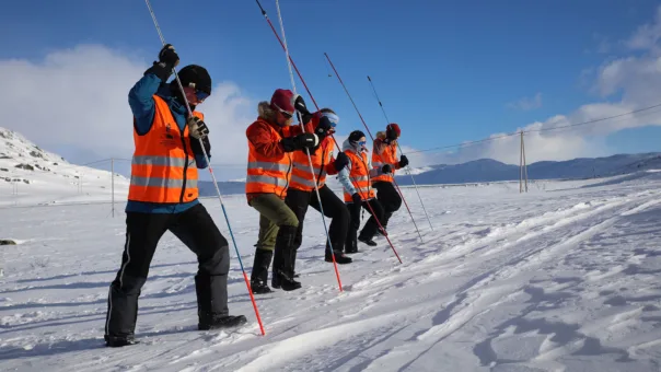For første gang inviterte Sentralt Ungdomsutvalg Sanitet til fagsamling med fokus på vinterfjellet