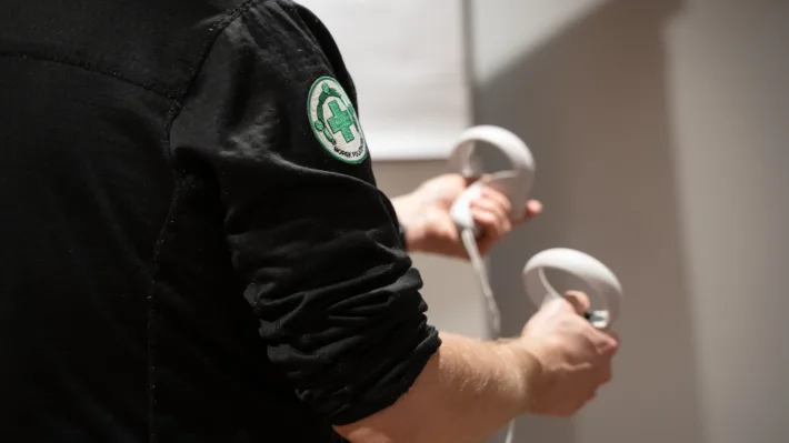 I løpet av første kvartal 2026 vil VR-trening bli tilgjengelig for alle lokallag.