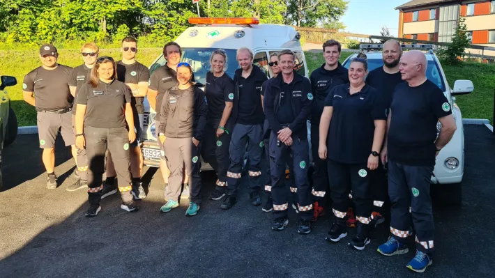 Det var stort oppmøte fra Norsk Folkehjelp da akutthjelperappen ble presentert i Horten i juni. Appen er avgjørende for at akutthjelperordningen skal kunne bli nasjonal.