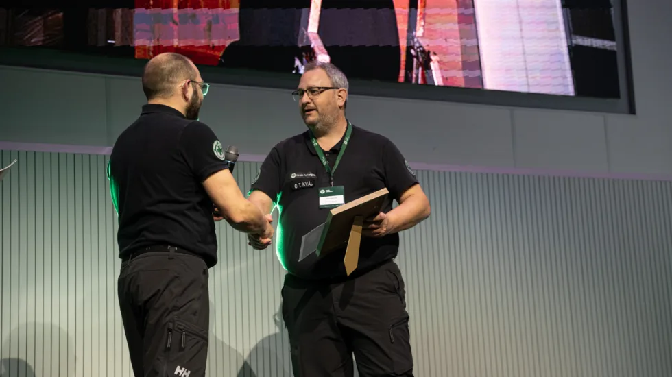 Odd Terje Kvål ble kåret til årets ildsjel på årets fagkonferanse.
