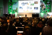 Det var stor interesse for en av hovedforedragsholderne, Kikki Kleiven, som snakket om klimaendringene.