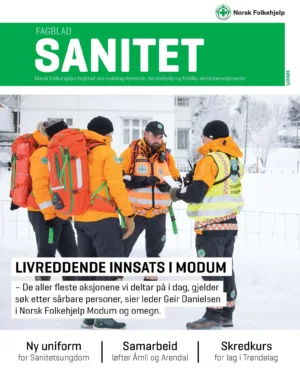 Fagblad Sanitet 1 2023 forside