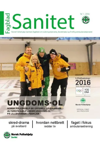 Fagblad Sanitet 01 16 forside Page 01