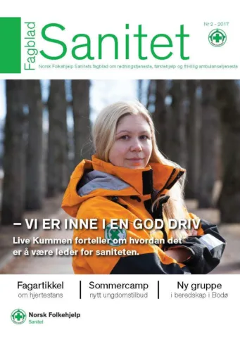 Forside Fagblad Sanitet 2017 02