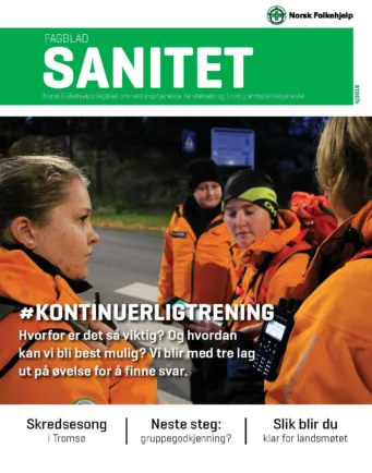 Forside Fagblad Sanitet 2018 04
