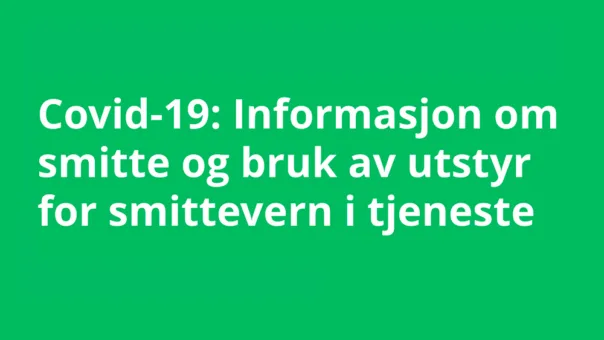 Smittevern kurs