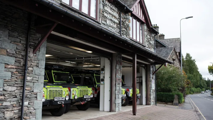 Redningsstasjonen til Langdale Ambleside Mountain Rescue