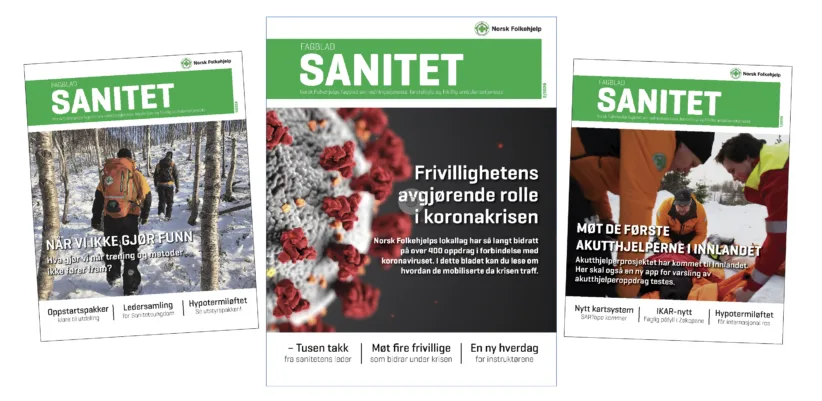 Forsider fagbladet