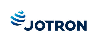 Jotron logo slogan coloured