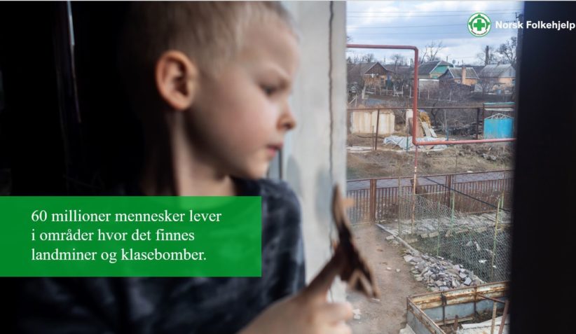 Barn kan ikke leke grunnet livsfarlige eksplosiver