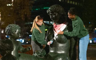 Palestinaskjerfaksjon 2023 Oslo Solidaritetsungdom 01