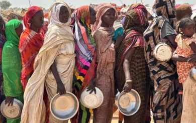 Sudan banner stott oss