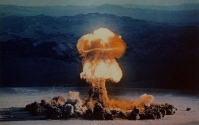 Credit ICAN atomprovesprengning 1957 Nevada