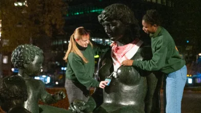 Palestinaskjerfaksjon 2023 Oslo Solidaritetsungdom 01