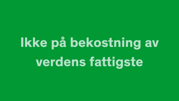 Vern om verdens fattigste under Ukraina krisen 1